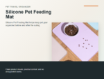 Silicone Pet Feeding Mat Hero ecommerce image