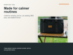 Outdoor Camp Gear Storage Bag Benefit ecommerce image