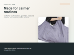 Large Canvas Yoga / Court Day Carry Bag Benefit ecommerce image