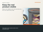 Felt Round Storage / Gift Box Detail ecommerce image