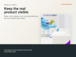 Laundry Color Catcher Sheets 100-Pack Detail ecommerce image