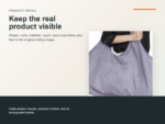Large Canvas Yoga / Court Day Carry Bag Detail ecommerce image