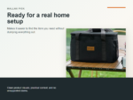 Outdoor Camp Gear Storage Bag Lifestyle ecommerce image