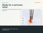 Premium Feather Cat Teaser Wand Lifestyle ecommerce image