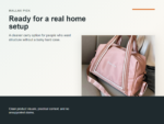 Yoga / Fitness Wet Dry Carry Bag Lifestyle ecommerce image