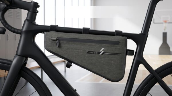 Large Waterproof Bike Top Tube Bag Hero ecommerce image
