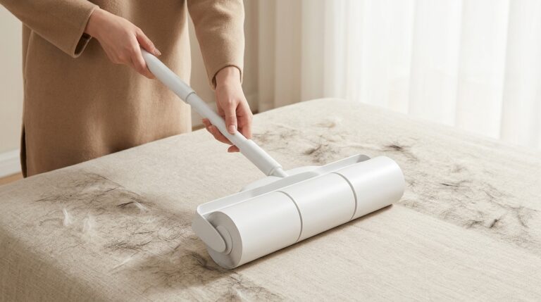 Long Handle Pet Hair Roller Hero ecommerce image