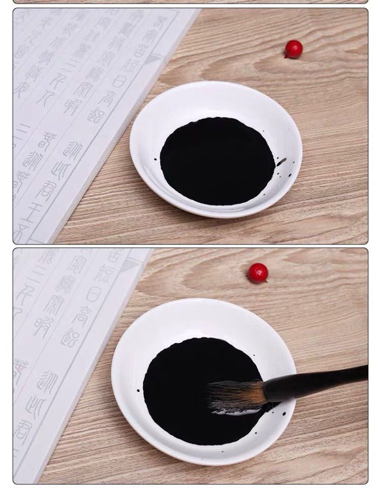 Ink use detail demonstration